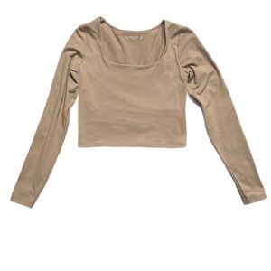 Abercrombie and Fitch Long Sleeve Crop Small NWOT